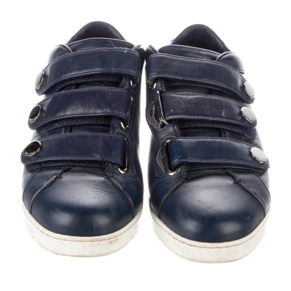 Jimmy Choo Leather Sneakers - Picture 1 of 5
